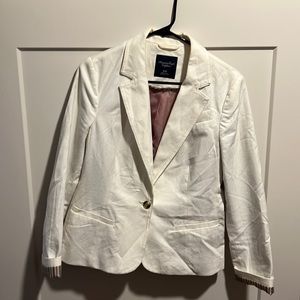 American Eagle Medium Cream Blazer